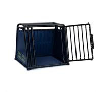 Travall Dog Crate Small TUV SUD Certified Crash Tested Dog Crate for Car Boot Cocker Spaniel Border Collie Small Medium Breed Up To 17kg Aluminium Noise Free 2 Year Warranty