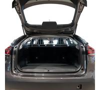 Travall Dog Guard compatible Citroen C4 (2020-Current) Vehicle Specific Boot Guard Tailored Fit Luggage Pet Barrier Separator Heavy Duty Powder Coated Steel