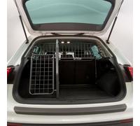 Travall Dog Guard Divider & Tailgate Bundle Compatible with Subaru XV (2017-2023) 60/40 Vehicle Specific Boot Guard Luggage Barrier Powder Coated Steel Pet Gate