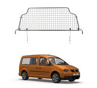 Travall Dog Guard for VW Caddy (2003-2020) Tailored Fit Luggage Barrier Load Seperator Heavy Duty Powder Coated Steel Pet Barrier Mesh Cage Car Seat Compatible