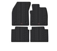 Travall Ford Focus (2018+) Rubber Car Mats Waterproof Raised Edge Tailored Heavy-Duty Accessories With Clips Easy Clean Anti-Slip