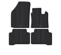 Travall Rubber Car Mats For Vw Touran (2015- )