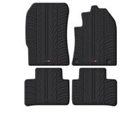 Travall Vauxhall Astra (2022+) Rubber Car Mats Waterproof Raised Edge Tailored Fit Heavy-Duty Accessories With Clips Easy Clean