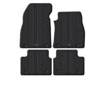 Travall Vauxhall Insignia (2013-2017) Rubber Car Mats Waterproof Raised Edge Tailored Heavy-Duty Accessories With Clips Easy Clean