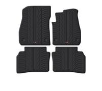 Travall Vauxhall Insignia (2017-2022) Rubber Car Mats Waterproof Raised Edge Tailored Heavy-Duty Accessories With Clips Easy Clean