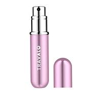 Travalo - Classic Refillable Perfume Spray - Revamped Refill System - Elegant Metal Travel Atomizer - U-fill Spray Bottle - TSA Flight Approved Portable Perfume Bottle - Pink - Unisex - 0.17 oz