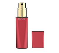 Travalo - Obscura Perfume Atomizer - Revamped refill system - Elegant Metal Travel Atomizer - TSA Approved Atomizer - Air Travel Explosive Free Perfume Atomizer - Glass-free - Red - Unisex - 0.17oz