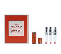 Travalo Orange Travel Refill Milano Refillable Perfume Spray Set