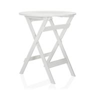TRAVANO T | Outdoor table 62 × 62 - Folding table White