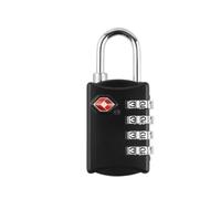 Travel 3 Digit Password Lock Classic Steel Wire Security Lock Suitcase Luggage Cupboard Cabinet Bag Coded Padlock Portable 1Pcs(Black-2)