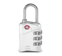 Travel 3 Digit Password Lock Classic Steel Wire Security Lock Suitcase Luggage Cupboard Cabinet Bag Coded Padlock Portable 1Pcs(Silver)
