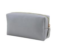 Travel Accessories Wash Bag Travel Leather Cosmetic Bag Portable Small Cosmetic Storage Bag Cosmetic Bag with Zipper Beauty Storage Bag(G,27cm)