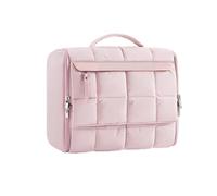 Travel Accessories Wash Bag Travel Toiletry Bag Women's Hanging Toiletry Bag with Handle Cosmetic Bag Storage Bag Beauty Storage Bag(Pink)
