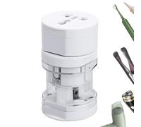 Travel Adapter,Portable Wall Plug Converter Adapter | Travel Accessories, Conversion Socket with Surge Protection for Small Devices