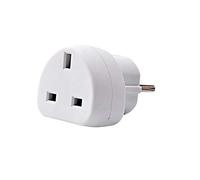 Travel Adapter UK to European Plug Adapter - Works in Israel