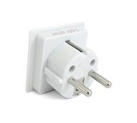 Travel Adaptor UK- Euro including Belgium and France ( 3 - 2 pin
