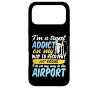 Travel Addict on my way to the Airport World Tour 2026 Case for iPhone 17 Pro Max