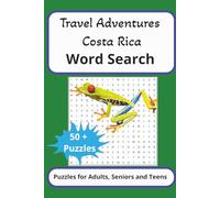 Travel Adventures Costa Rica Word Search Puzzle Book
