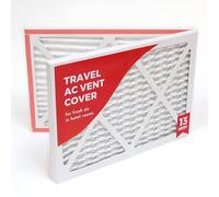 Travel Air Filters AC Vent Cover To Capture Small Particles, Reducing The Dust In Your Hotel Room In High Humidity Environment At Your Travel Destination.
