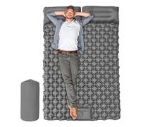 Travel Air Mattress, Waterproof Inflatable 2 Person Sleeping Mat, Foldable Portable Tent Accessory for Hiking, Fishing, Picnic, Parks