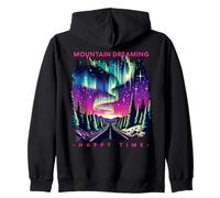 Travel - Aurora Mountain Dreaming Zip Hoodie
