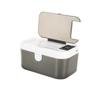 Travel Baby Wipe Warmer - USB Heated Wipe Dispenser | Built-in Led Light, Outdoor Changing & Camping Trips, Portable Baby Supply for On-The-Go Parents 7.87x5.51x3.94 Inches