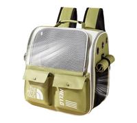 - Travel Backpack - Cat Carrier Bag, Puppy Carrier Backpack, Human Engineering Dimensions | Creative Modern Design, Ventilated Pet Bag for Outdoor Hiking, Camping, Cycling, Walking