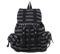 Travel Backpack For Teens Casual Daypacks All-Matching Backpack Students School Bag Retro Stripes Rucksacks Bag Retro Stripes Large Capacity Daypacks Korean Styles School