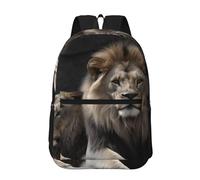 Travel Backpack for Women Men 17inch Waterproof Carry On Backpack Male and Female Lions Laptop Backpacks
