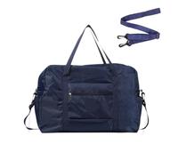 Travel Bag 1pc Folding Travel Bag that Can Be Carried As A Suitcase, Carrying Large Capacity Clothes Storage(Deep Blue S)