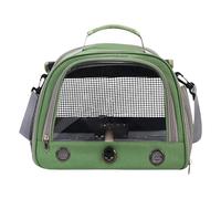 Travel Bag - Bird Carrier Case, Zet Bag with Zip, Breathable Shoulder Bag with Standing Bass, Lightweight Cage Alternative for Small Birds, Carrier for Hospital Visits