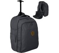 Travel Bag | Cabin Bag Easyjet 45x36x20 | Ryanair Lightweight Suitcase | Approved Holiday Under Seat Bag Hand Luggage | Small Carry on Luggage for Men and Women | Weekend Bag (1 X Black - Design 2)