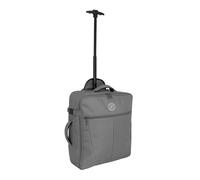 Travel Bag | Cabin Bag Easyjet 45x36x20 | Ryanair Lightweight Suitcase | Approved Holiday Under Seat Bag Hand Luggage | Small Carry on Luggage for Men and Women | Weekend Bag (Grey - Design 3)