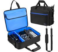 Travel Bag Compatible with Mackie ProFX12v3/ProFX10v3, Audio Mixer Carrying Case with Multi-Pockets for Mics, Cables and More Equipment