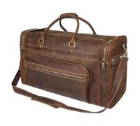 Travel Bag Cow Leather Big Travel Duffel Cowhide Weekend Bag Man Genuine Leather Luggage Bag