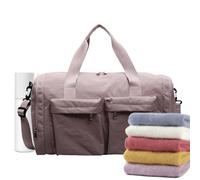 Travel Bag - Duffle Bag for Travels Portable and Lightweight, Portable Luggage Organizer with Compact Space Saving Design, Versatile Carry for Airplane, Hiking, Camping, Gym