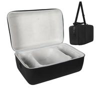 Travel Bag for Harman Kardon SoundSticks 5, Bluetooth Speaker Protective Hard Case Organiser Bag Accessories, 49.5 x 37.5 x 24 cm (Grey Lining)