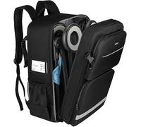 Travel Bag for Prams, Transport Bags for Prams, Backpack with Large Capacity Compatible with GB Pockit/GB Pockit+ All-City/GB Pockit Air All-Terrain/Cybex Dragonfly 2 Pushchairs (Bag Only, black, 52