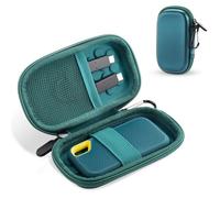 Travel Bag for SanDisk Extreme Pro/SanDisk Extreme Portable External SSD 500GB 1TB 2TB Portable Hard Drive Protective Case Storage Case (Green)