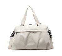 Travel Bag for Women Ladies Casual Large Capacity Handbag Travelling Bag Short Distance Luggage Storage Bag(Beige)