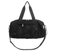 Travel Bag for Women Ladies Short Trip Travelling Duffle Bag Handheld Sports Yoga Fitness Bag(Black)