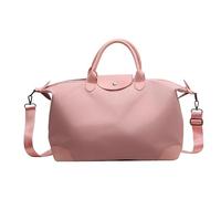 Travel Bag for Women Short Trip Bag Lightweight Storage Bag Handbag Travelling Bag Female(Pink)