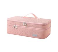 Travel Bag, Hair Dryer Case, Double Layer Hair Dryer Case | Curling Irons Organization Bag Case for Travel, Vacation for Friends, Daughters, Wives and a