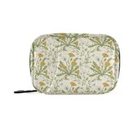 Travel Bag Pill Organizer Travel for Purse Dandelion_Morris_Pattern