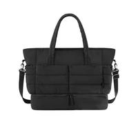 Travel Bag Quilted Fitness Bag Gym Sport Fashion Shoulder Large Capacity Overnight with Shoe Compartment Large Capacity Quilted Fitness Shoulder