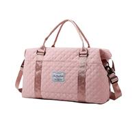 Travel Bag, Travel Bag for Fitness - Ride Bag Waterdes Gym. This sports bag is abrasion resistant and is a shopping bag to carry in any weather conditions:, pink, Consulte la descripción, See
