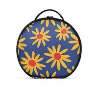 Travel Bag Vertical Free-Standing Zipper Capacity Travel Cosmetic Bag with Adjustable dividers 11 in