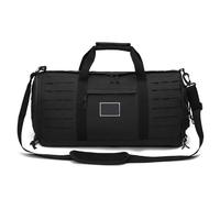 Travel Bags 40L Sport Gym Bag Travel Duffles Bags for Men Fitness Duffles Pack Training with Shoe Basketball Weekender Bag for Outdoor(Black)