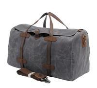 Travel Bags Big Vintage Waterproof Canvas and Leather Weekend Traveling Duffle Bags Large Carry on Luggage Bag