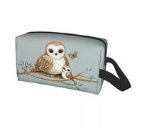 Travel Bags Custom Fashion Baby Barn Owl Travel Toiletry Bag for Women Wildlife Bird Makeup Cosmetic Organizer Beauty Storage Dopp Kit Gifts